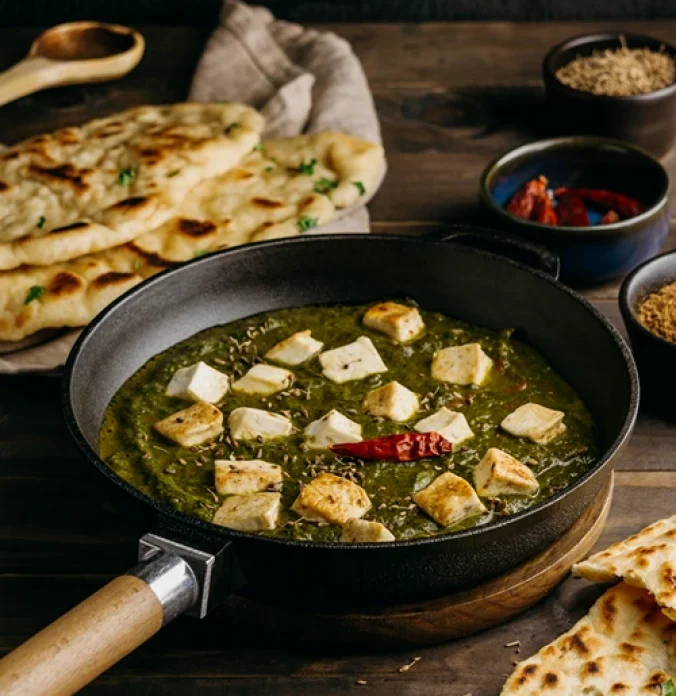 Palak paneer